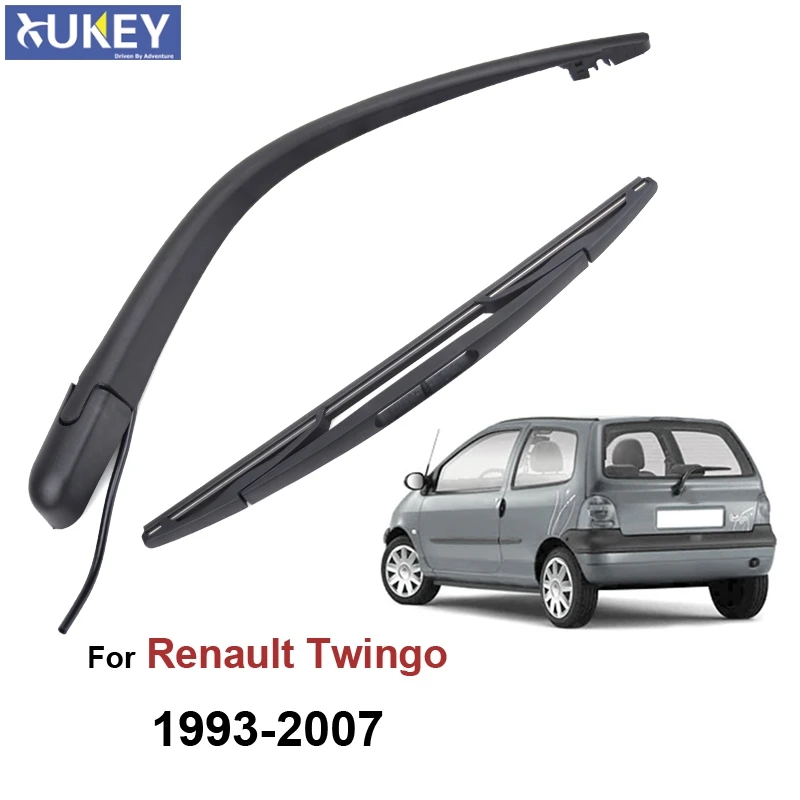 Xukey Rear Windshield Wiper Blade Arm Set For Renault Twingo I 2007 2006 2005 2004 2003 2002 2001 2000 1999 1998 1997 1996 1995