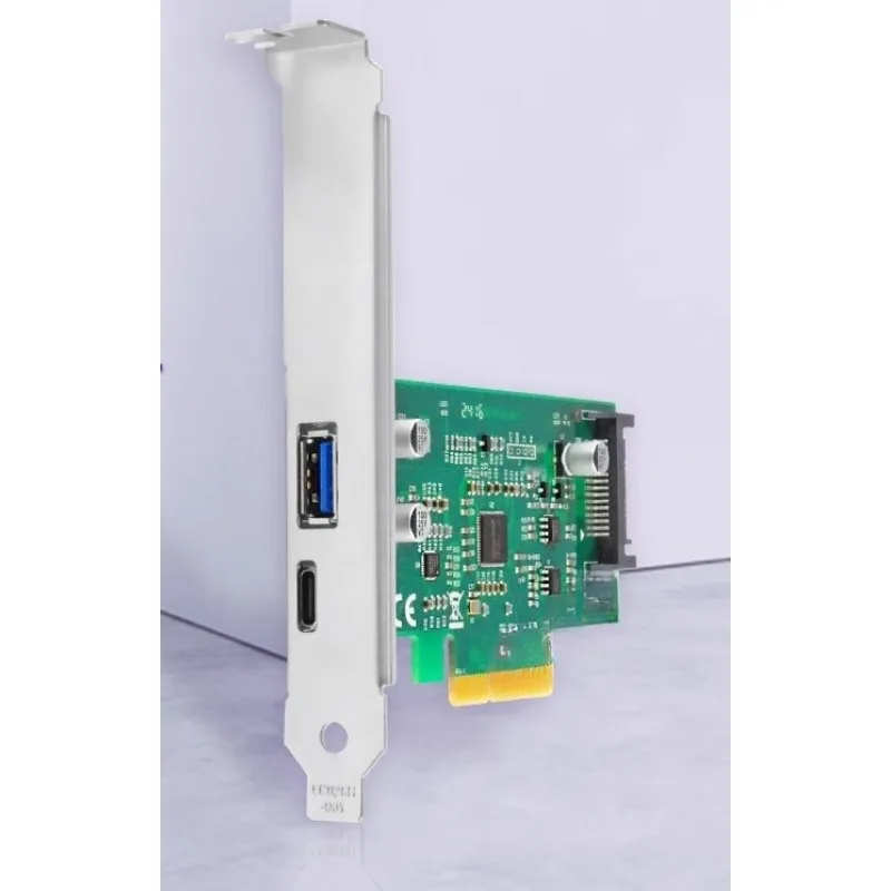

Parts are suitable for Linkreal PCIe to USB3.1 expansion card adapter card TypeA + TypeC ASM1142 master