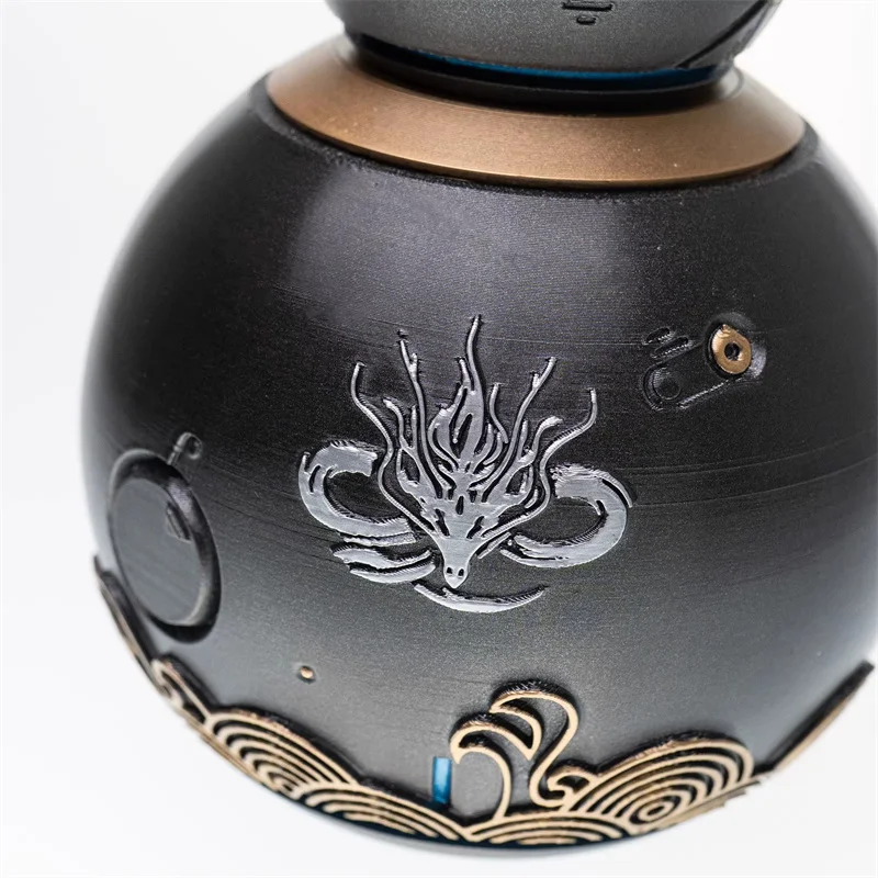 Game Wuthering Waves Huanglong Cosplay Gourd QIUYUAN Communicator Gourd Prop Cartoon 3D Printing Cucurbit Props Accessory Xmas