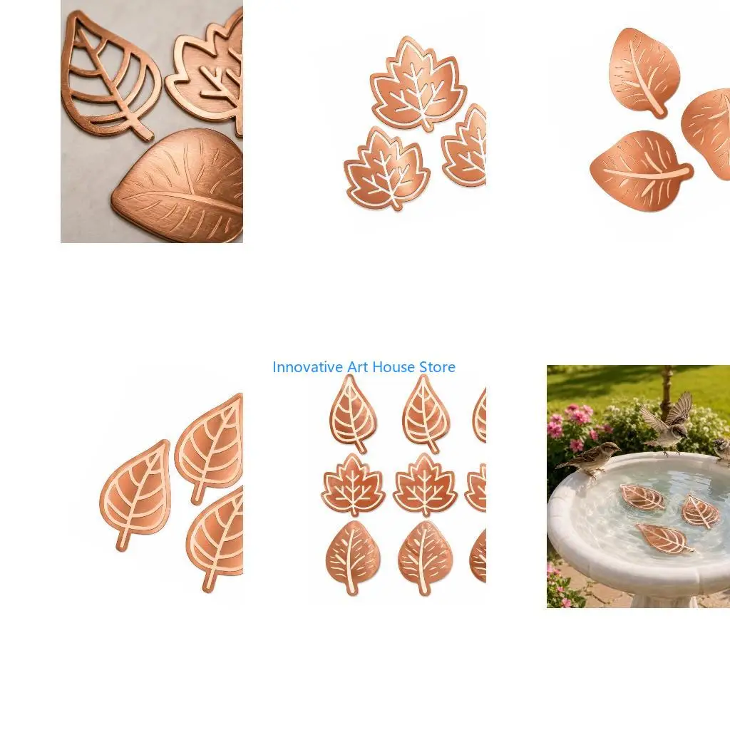 E1PC Bird Bath Cleaning Set of 3 with Form Pieces for Garden Decoration