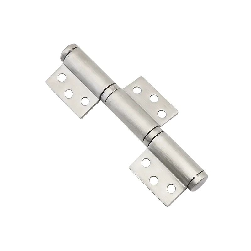 

Stainless Steel Industrial Electrical Heavy Duty Thickened Built-In 360 Degree Rotating Shaft Flag Type Triple Hinge