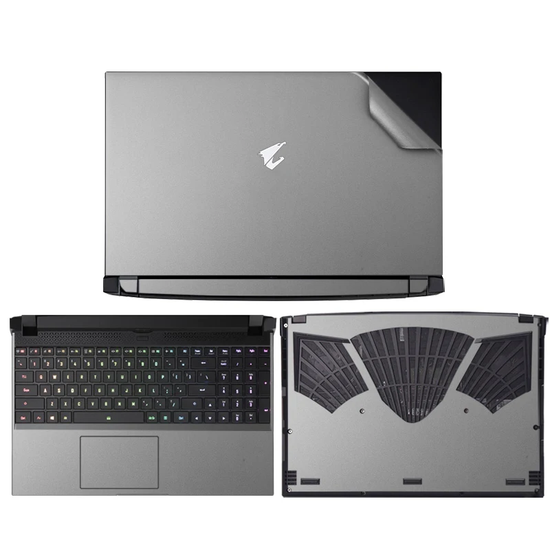 Laptop Skin Wraps for GIGABYTE Laptop Aorus 15P WB/15P KB Cover Vinyl Sticker for Gigabyte 15P KB/15P YD/15P XD Protective Skin