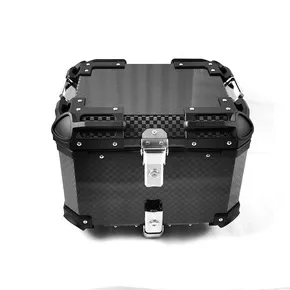 100L Super Capacity Motorcycle Rear Case Rack Valentine Large Motorcycle Tail Box Of Parts Can Be Quick Released Tail Bag