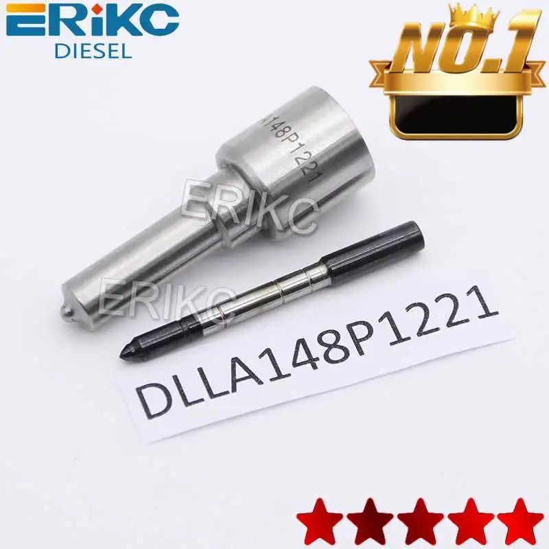 ERIKC Nozzle DLLA148P1221 Original CR Fuel Injector 0433171771 Auto Fiel Sprayer DLLA 148 P1221 for Bosch 0986435081 0445110111