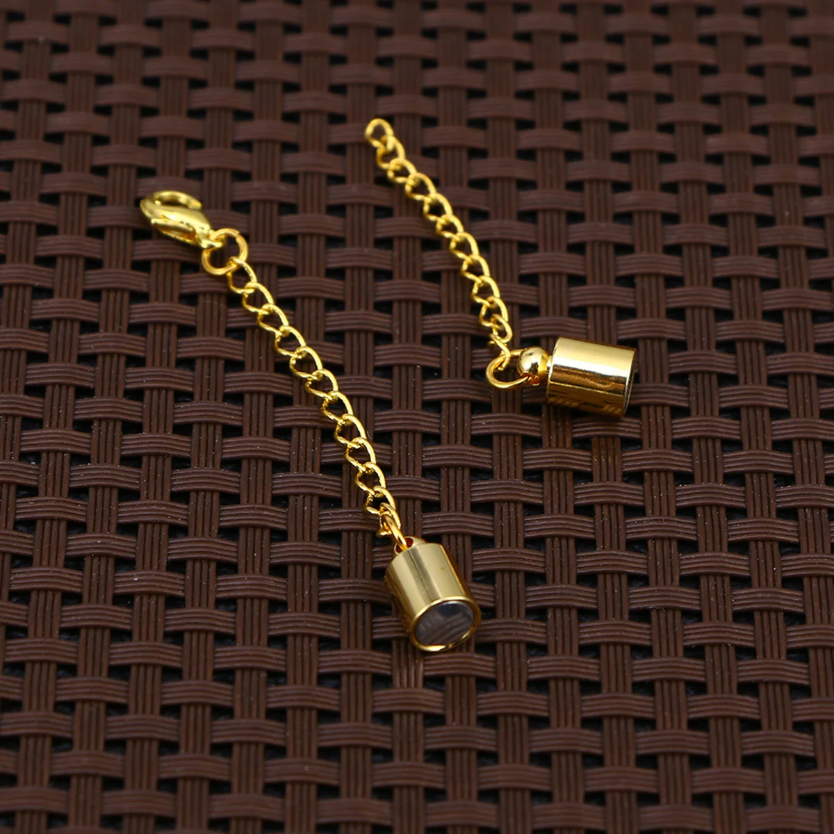 

10 шт., серебряные магнитные удлинители для ювелирных изделий, соединители для ожерелья из нержавеющей стали, простая установка для браслетов, ножных браслетов, удлинители для ожерелья