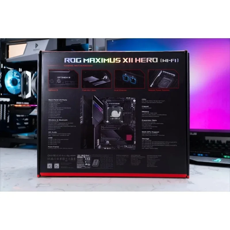 محاصر لمشغل ASUS ROG MAXIMI XII HERO (WI-FI) Country ROG يدعم 11900KF