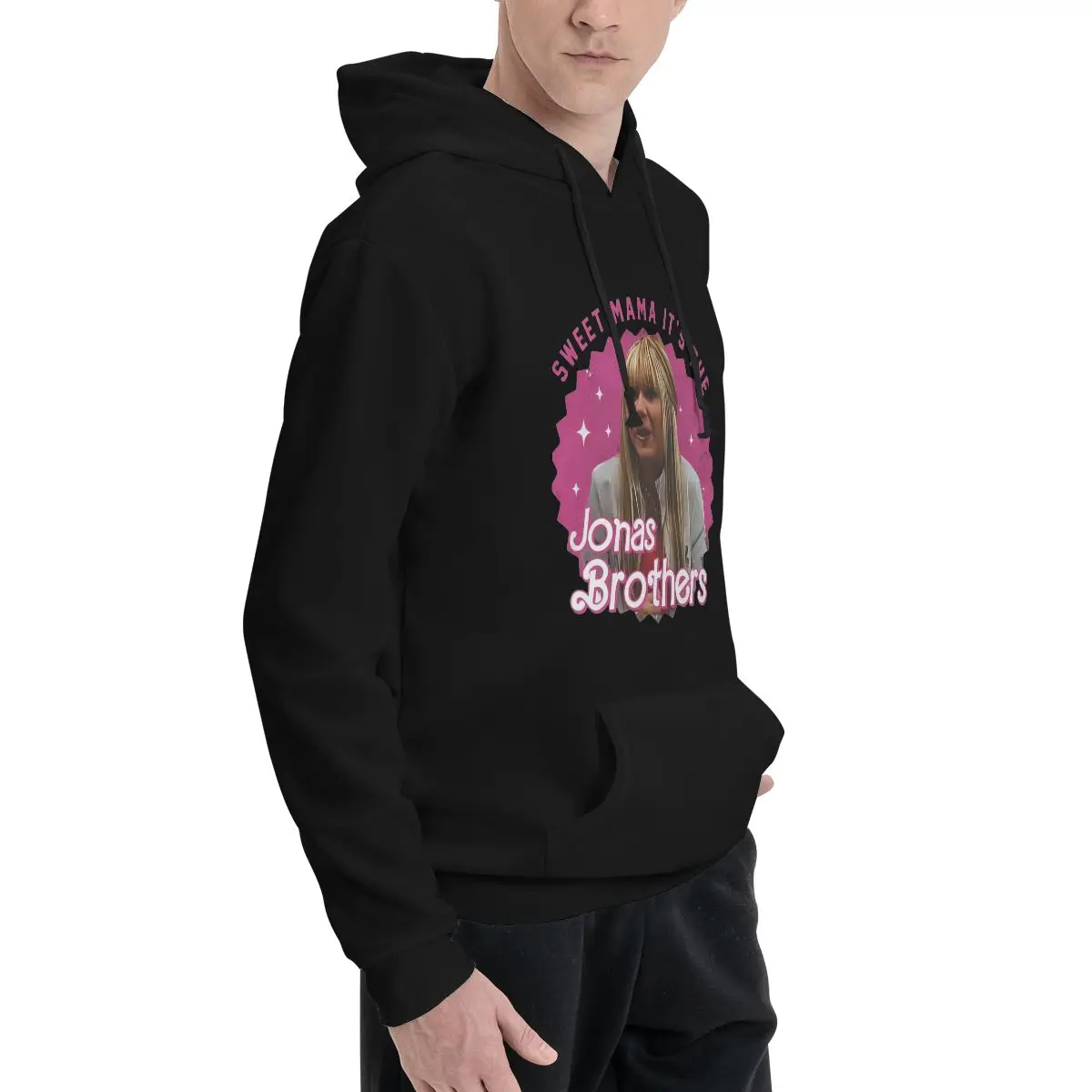 Sweet Mama It The Jo Bros Polyester Hoodie pria Sweatershirt hangat Dif warna ukuran