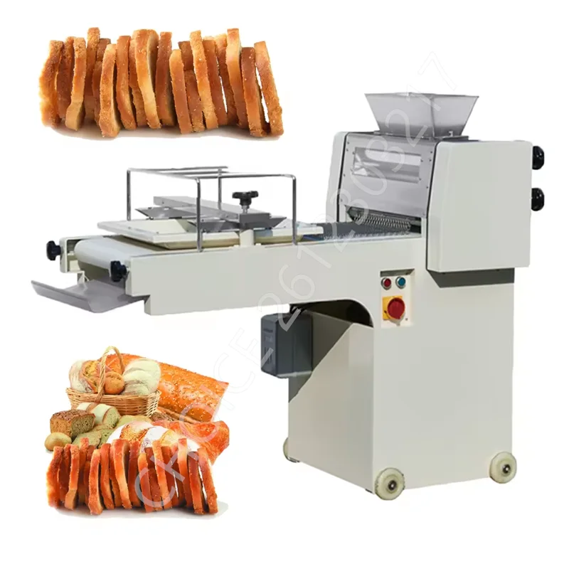 Automatic Croissant Toast Bread Moulder/Baguette Moulding Shaping Machine/Automatic Toast Roll Making Forming Machine for Sale