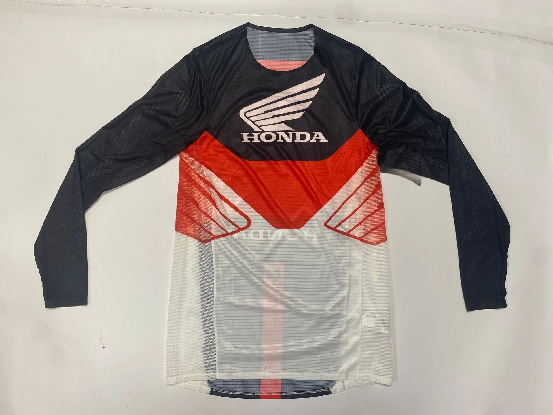 

Летняя мужская футболка с длинным рукавом Honda, спортивная мотоциклетная гоночная машина, брендовая быстросохнущая подростковая повседневная мода ​