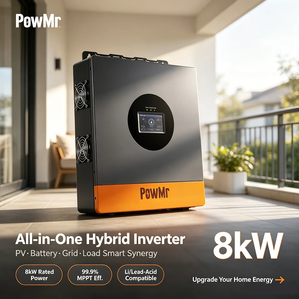 PowMr 48V Hybrid Solar Inverte - Solar System Orrery ulasan dan harga