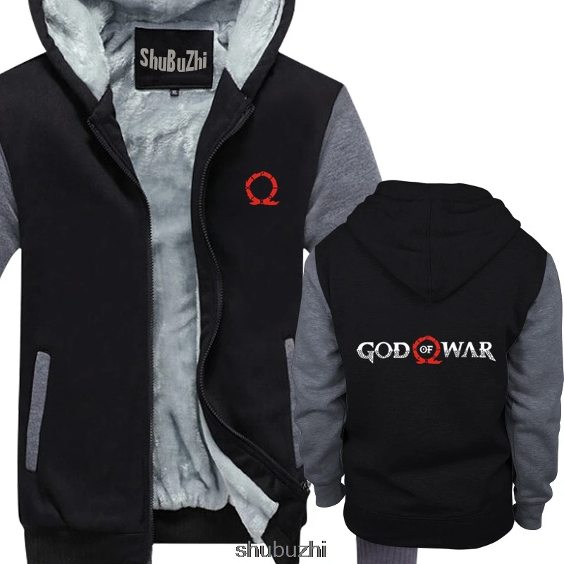 God of War thick hoody or Vest Gaming warm coat Men Top Video Games Power Cool Casual pride hoodie men jacket