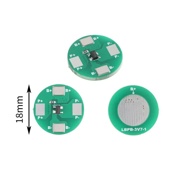 10pcs/1pc BMS 1S 2S 3S 7A 19A 25A 3.7V 4.2V 18650 Lithium Battery Protection Board Charging Module Charge/Discharge Prevention