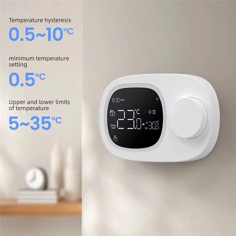 

Tuya Wi-Fi газовый котел термостат отопление/охлаждение вода газовый котел регулятор температуры низкая мощность для Alexa Google Home