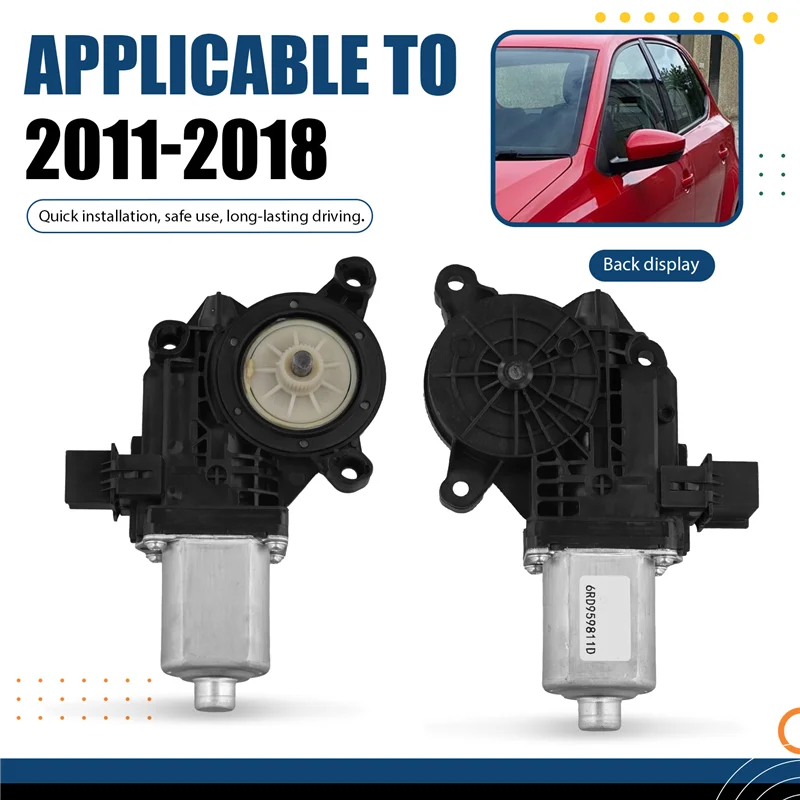 【Price Drop !!】 Car Window Lift Motor For VW POLO 2011- 2018 6R0959801 6R0959802 6R0959803 6R0959804 Window Glass Lifter Motor