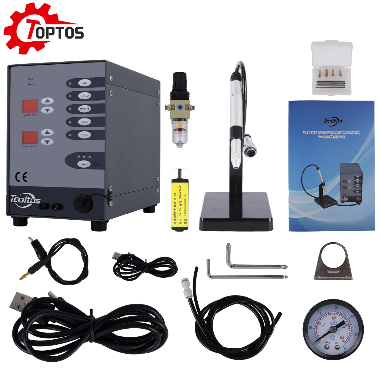 

Automatic Jewelry Spot Welding Machine – 100W, CNC-Controlled, Pulse Function, Argon Gas, TIG Arc, 110/220V Compatibility