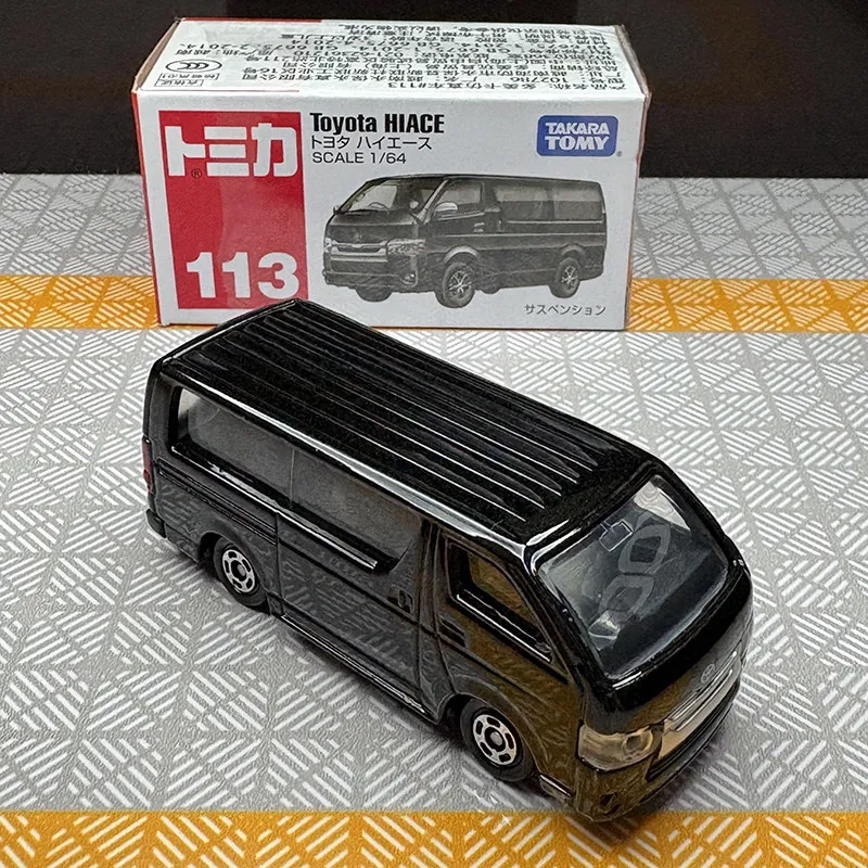 Original Takara Tomy Tomica No.113 Toyota HiAce 1/64 Diecast Alloy