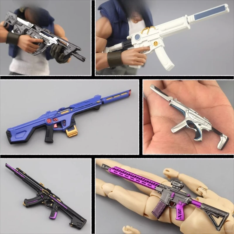 

1/12 Scale Mini Alloy Gun 98K Sniper Rifle Weapon Model Scene Accessories Props Fit 6'' Soldier Action Figure Body