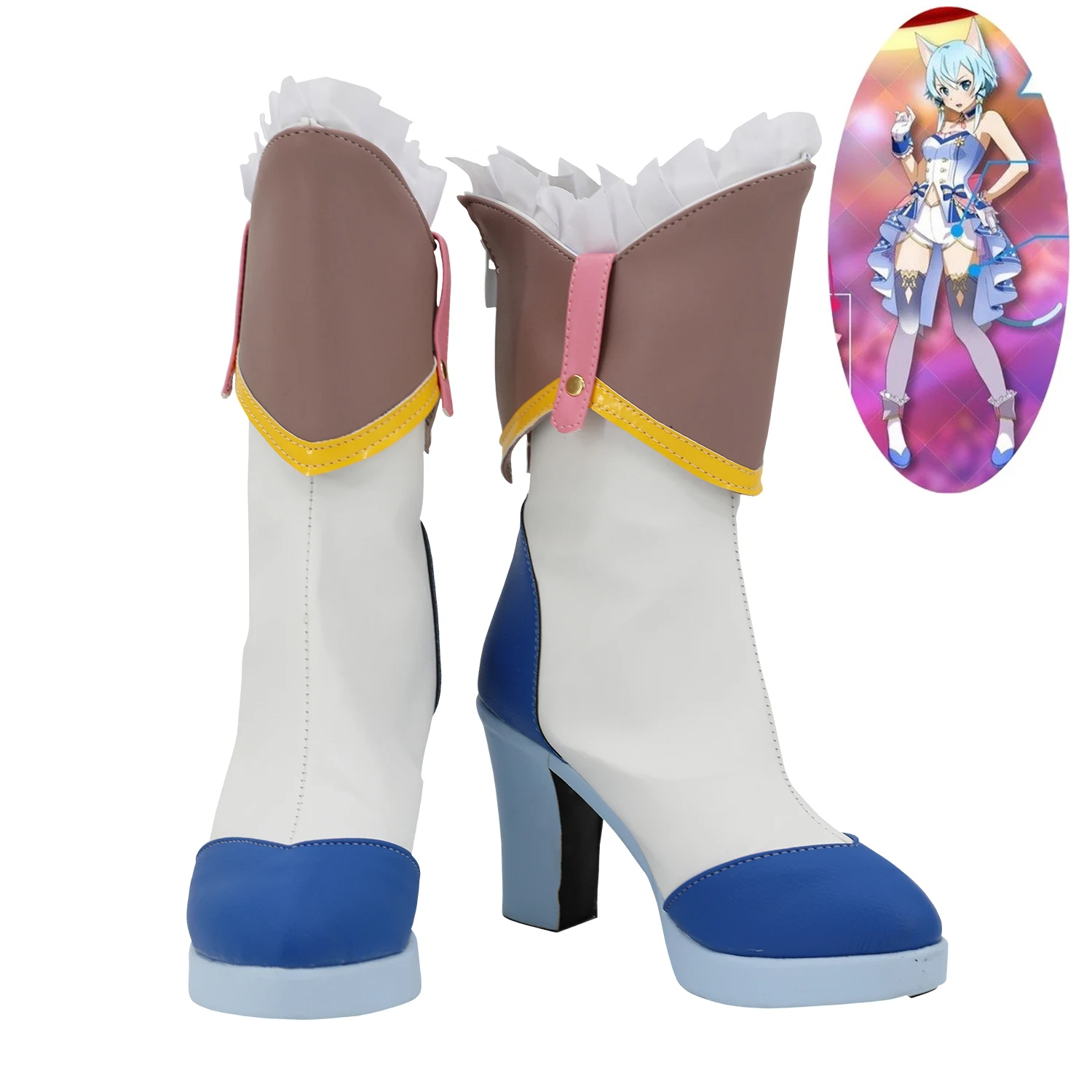 Asada Shino Shoes Sword Art Online Cosplay Boots