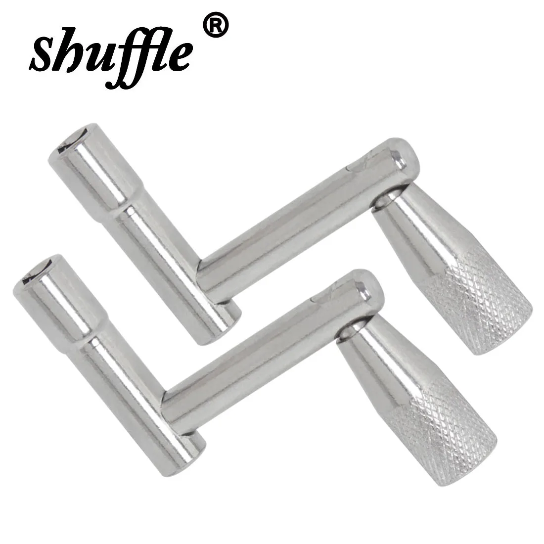 2Pcs Z Type Jazz Spanners Snare Drum Tuning Key Universal Percussion Instrument Accessories Z-wrench Key Spiral Design Jazz Part