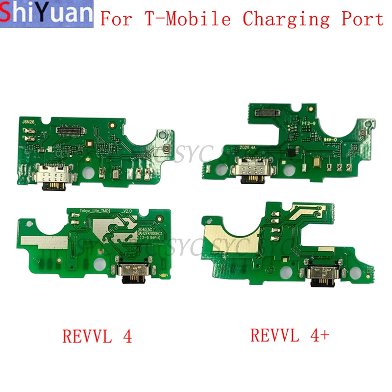 USB Charging Port Connector Board Flex Cable For T-Mobile REVVL 4+ Charging Connector Replacement Parts