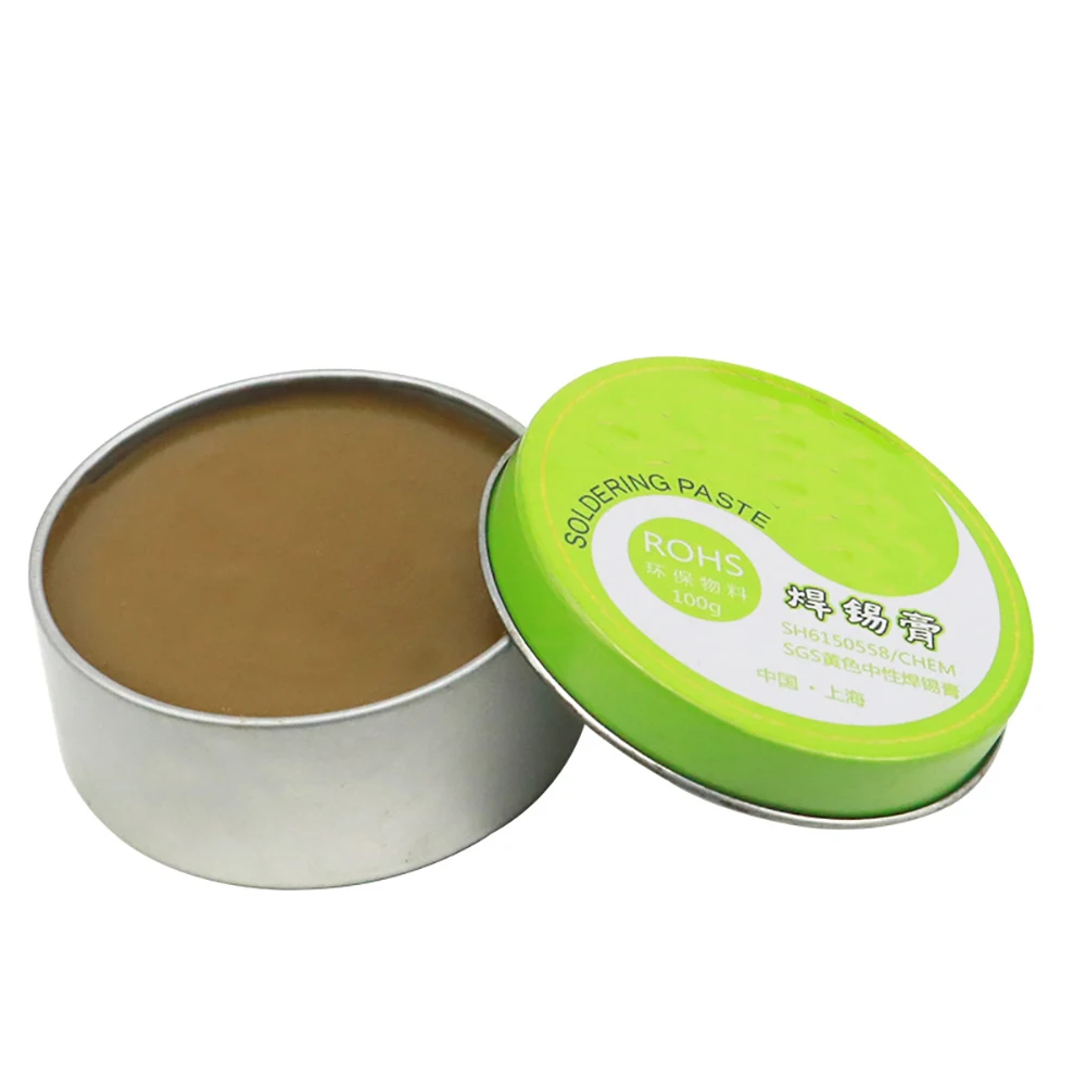 

100G Environmental Friendly Solder Paste Rosin Flux Welding Oil Neutral Soldering Iron Paste Dering Repair Welding Paste