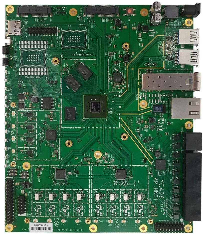 HK01.1 Compex Mini PCIe Slot Multi-function IPQ8074 802.11ax Embedded Board with 2.2GHz CPU view 4
