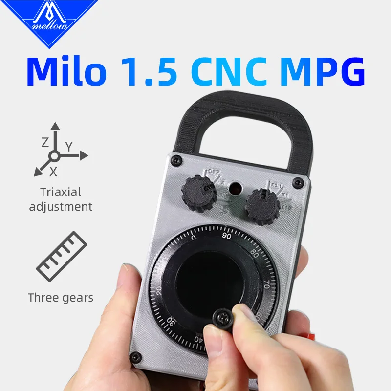 Mellow DIY CNC MPG Pendant für Millennium Machines Milo V1.5 RRF Firmware – Praxis-Test & detaillierte Anleitung