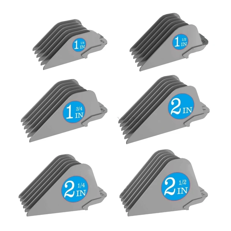 

51mm 57mm 64mm Hair Clipper Guards For Wahl Haircut Machine Limit Comb Barber Hair Cutting Guide Combs Hair Salon Accessories