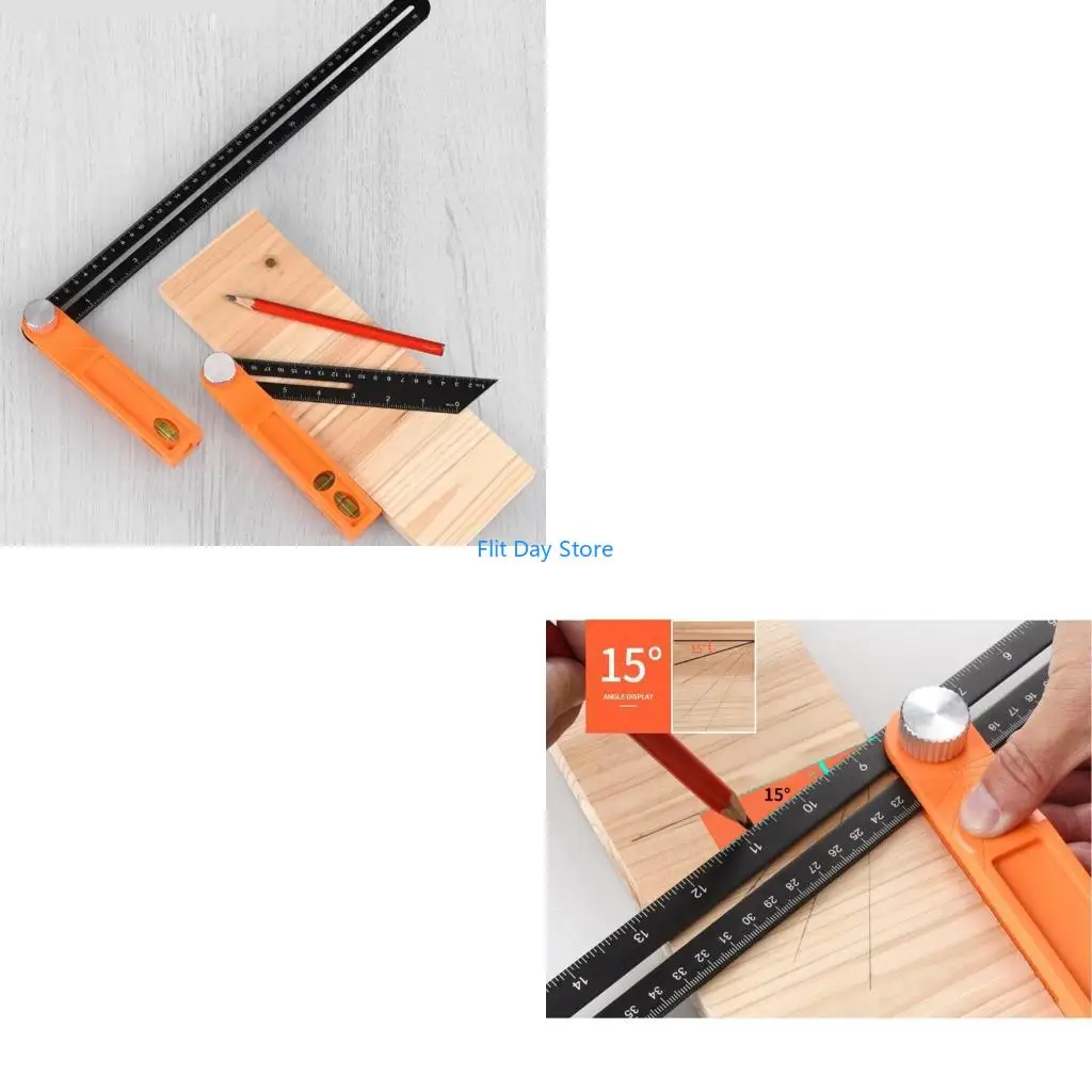 

F92C T-Bevel Gauges Protractors Measuring Tool for Woodworking