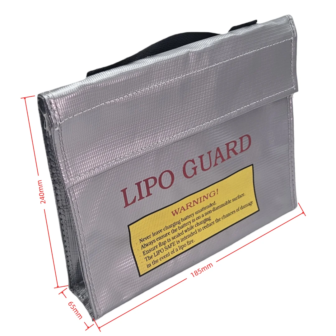 Lipo SAFE Fireproof and Explosion-Proof Portable Lithium Polymer Safety Bag RC Lithium Battery Safety Bag for Safe Charging - view 6