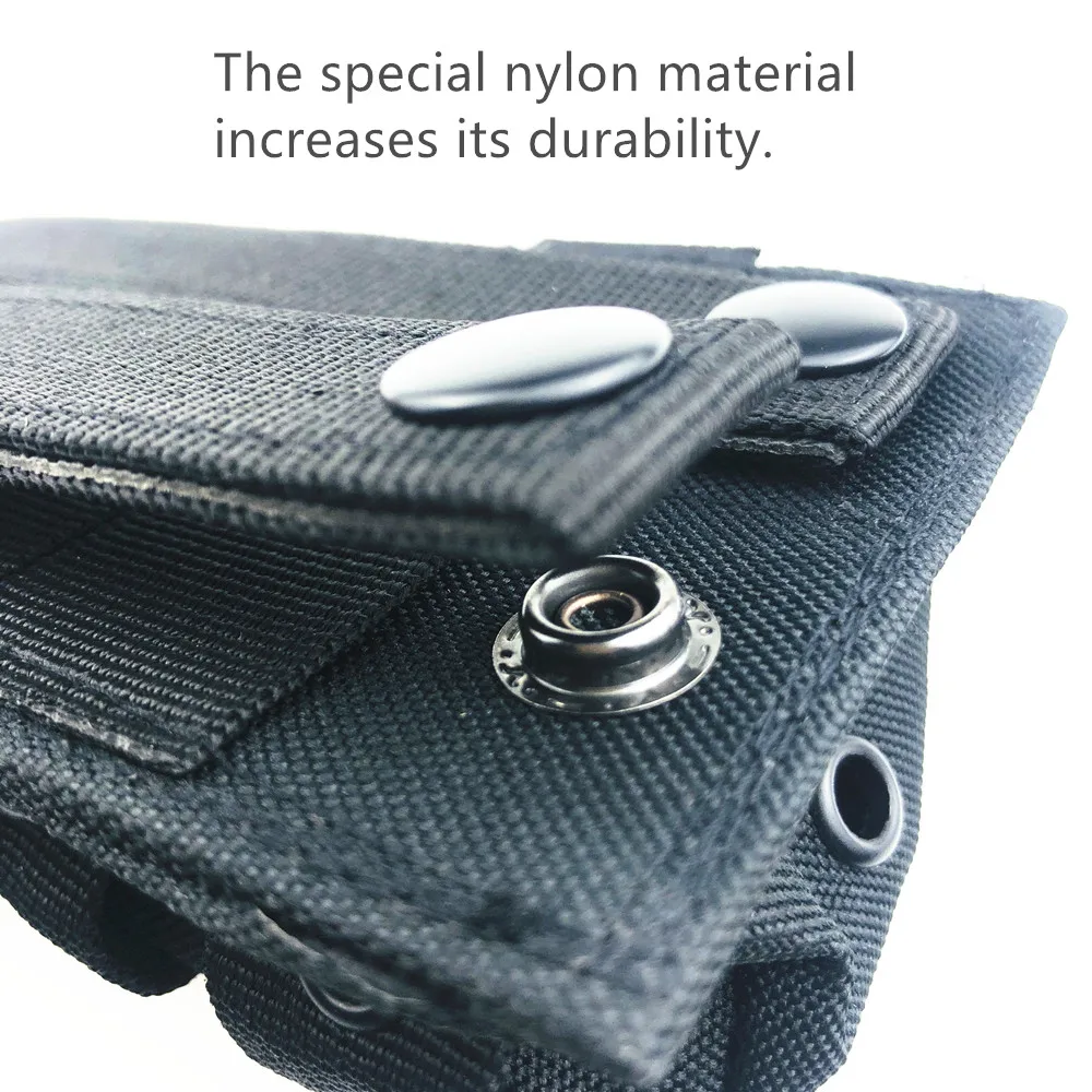 Tactical Military Molle Radio Holster Pouch|Universal Walkie Talkie Holder Case Compatible with RT-490/RT-890/RT-470/RT-470X