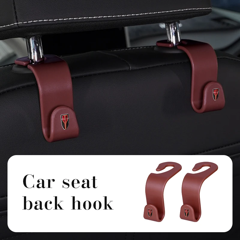 

Backrest Hook Accessories For Hongqi E-HS9 EHS9 H9 HS5 H5 H6 H7 HS7 LS7 EHSCar Seat Headrest Hooks Storage Organizer Holder Clip