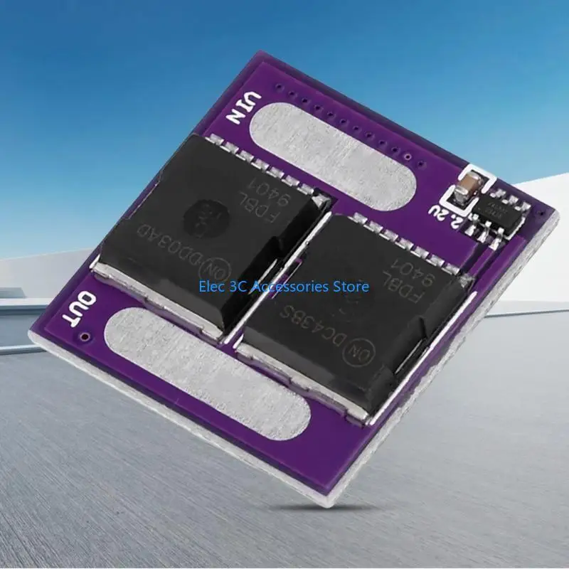 Y51A High Current 60A Ideals Diode Module AntiBackflow MOS Tube Diode for Solar Charging and Battery Protections