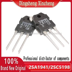 10PCS 5pairs 2SC5198 2SA1941 TO3P (5PCS A1941 + 5PCS C5198) TO-3P Power Transistor