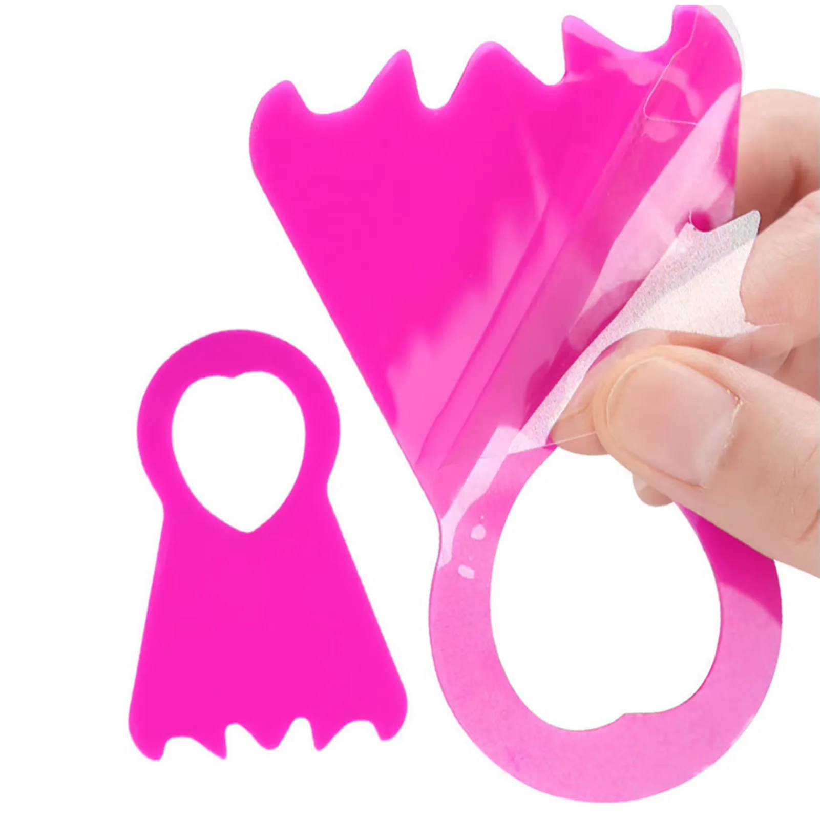 2 Stück Anti-Falten-Patches Wiederverwendbare Silikon-Gesichtslifting-Pads Verbessern Nasolabialfalten Verhindern Gesichtshaut-Erschlaffung Hautpflege-Tools – Detail 7