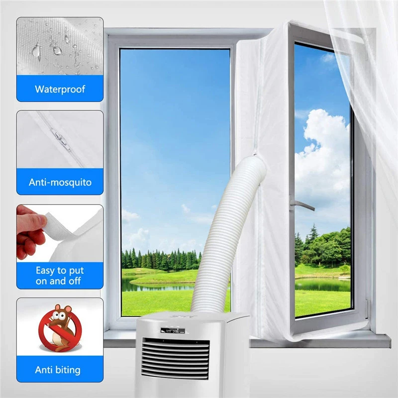 4m Airlock Sealing Portable Mobile Air Conditioner Window Sealing Accessories New Arrival 2021