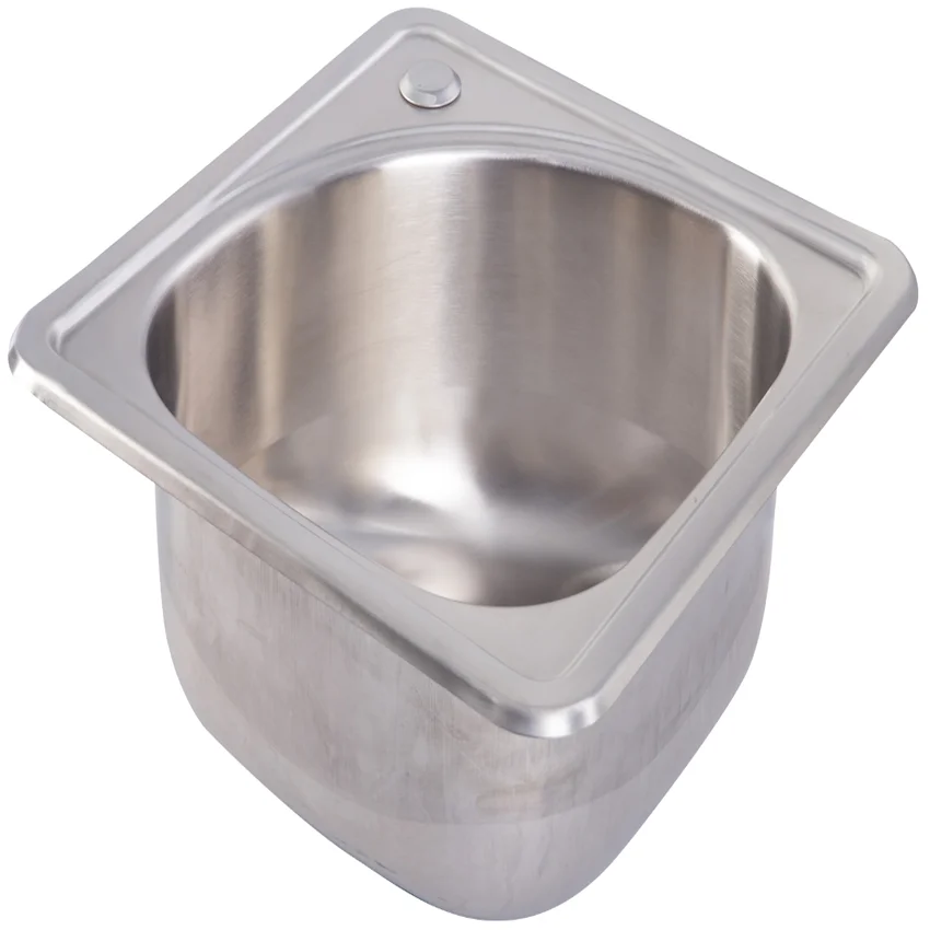

380x380x150mm Stainless Steel Hand Wash Basin Sink GR-519 RV Caravan Boat