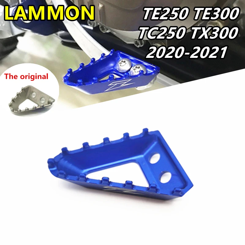 

For KTM Husqvarna TE250 TE300 TC250 TX300 2020-2021 Motorcycle Parts CNC Brake Pedal Enlarged