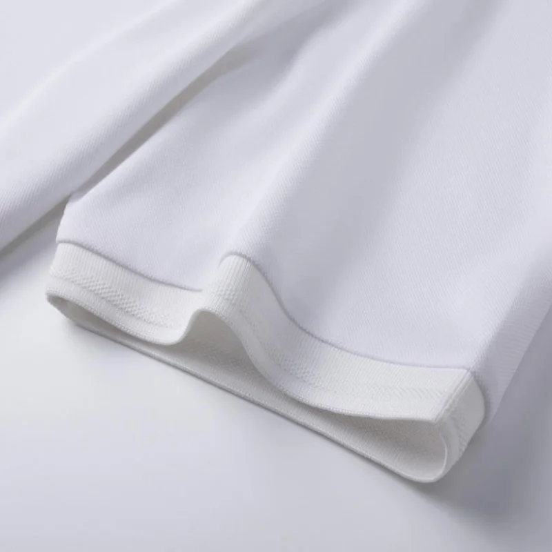 Cotton solid color men's and women's polo shirts, T-shirts, breathable summer short sleeves, printed logo embroidery, customized