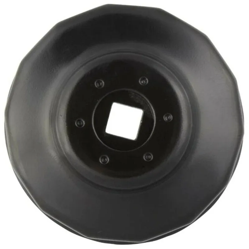 

For Cap Type Wrench 76mm 14 Flutes Car Oil Filter Remover Tool with 3/8 Inch Drive Socket