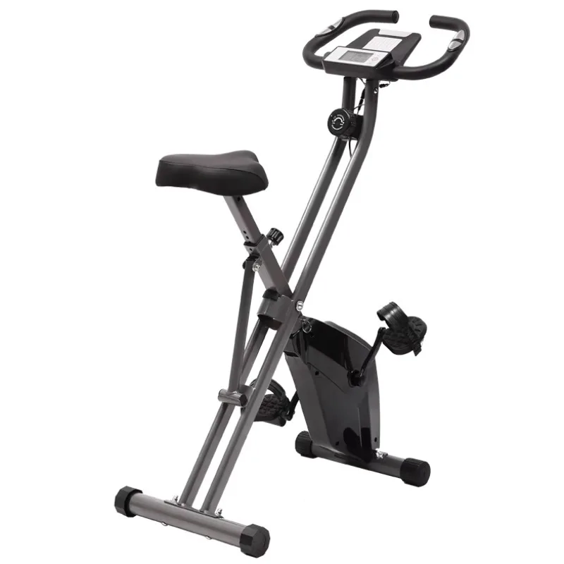 دراجة قابلة للطي مقاومة مغناطيسية للياقة البدنية - دراجات آلة معدات الصالة الرياضية الداخلية المنزلية