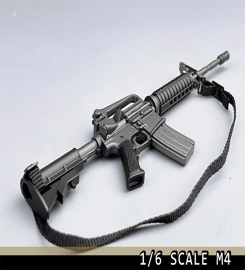 1/6 Soldier Scene Toy Military Weapon M4 M4A1 M4 SOPMOD M4+M203 XM177 M16 MK12 Model Fit 12'' Action Figures Body In Stock