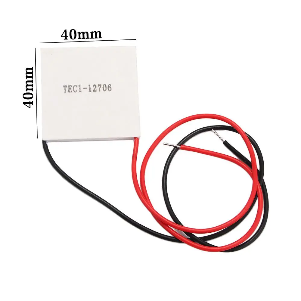 Heat Sink 12V 60W TEC1-12706 Refrigeration Cooler Water Dispenser Cooling Plate Cool Plate Module Semiconductor Coolers