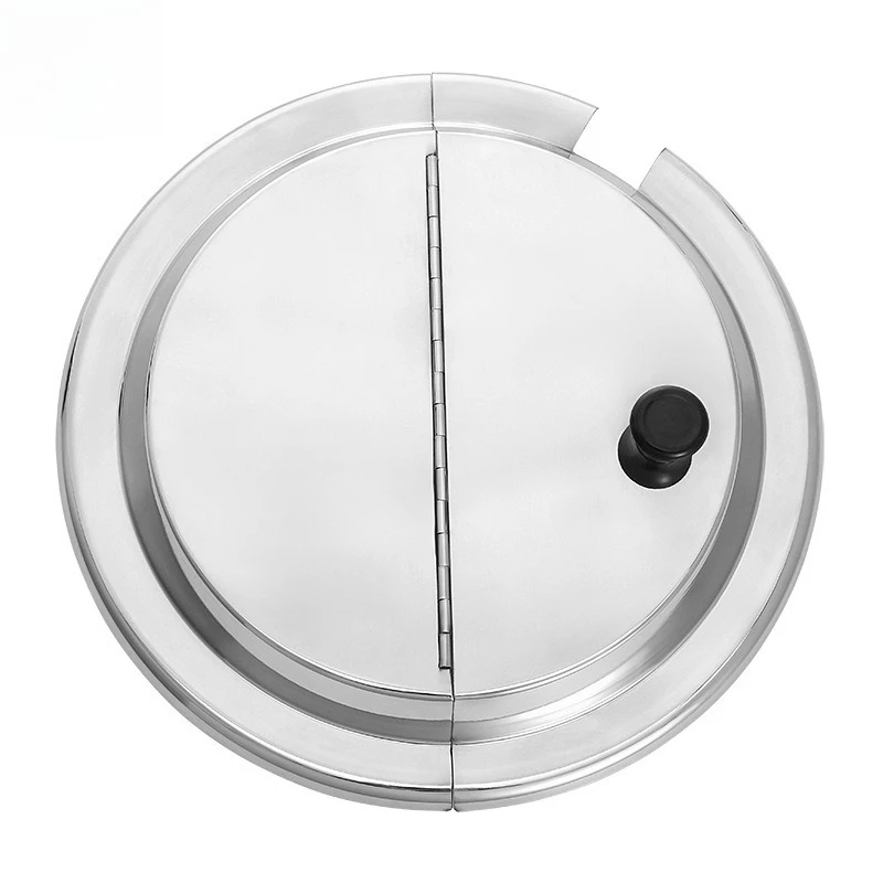 Commercial Kitchen Accessory, 11Qt Notch Hinged Inset Lid for Hotel Food Container