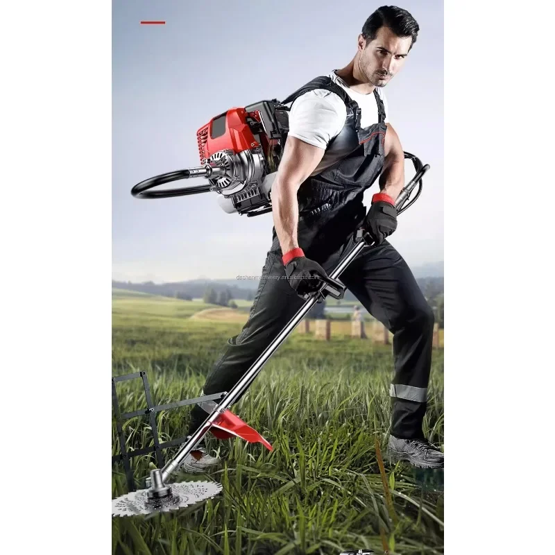 DS-99 Original Factory High Quality 4-stroke Knapsack Multi-functional Mower Mini Power Weeder Grass Cutter Cultivator