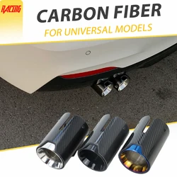 Silenciador de tubo de escape para coche, accesorio para Volkswagen Jetta Mk6 VW Golf 6 7 Mk7 Polo 6r Bora Scirocco Lavida Variant, 60mm