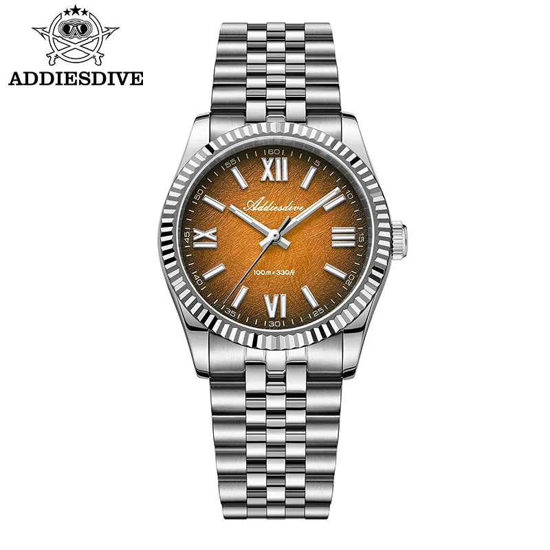 Addiesdive New Men's Watch Sapphire Glass VH31 Quartz Watch…