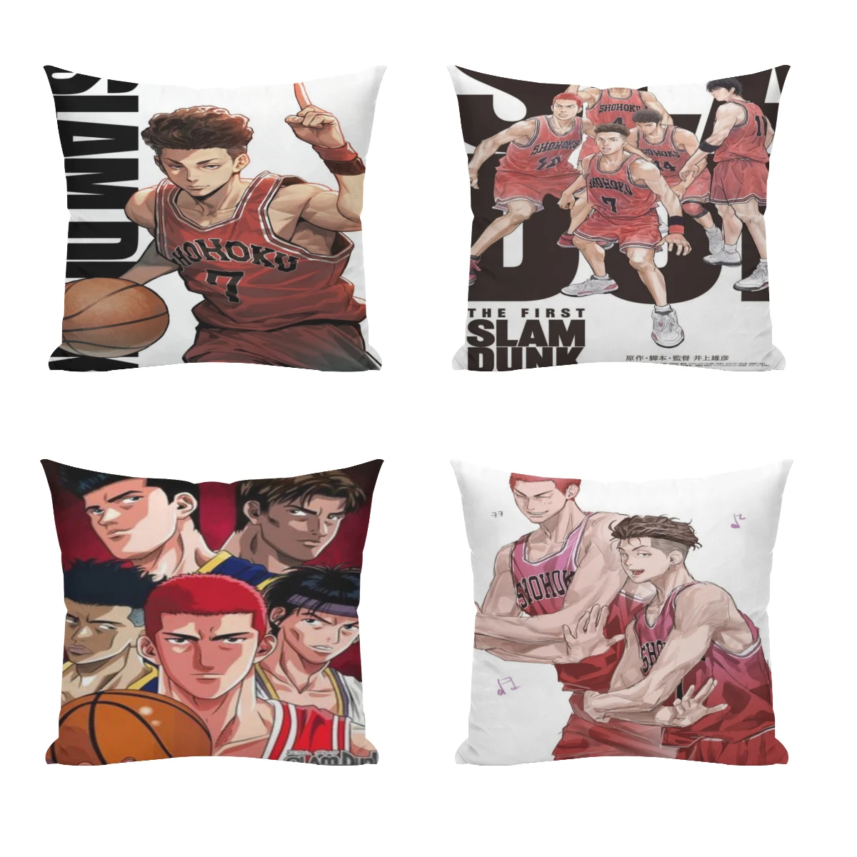 Slam Dunk Cushion Cover 45x45cm Home Decor Sofa Pillow Home Pillowcase