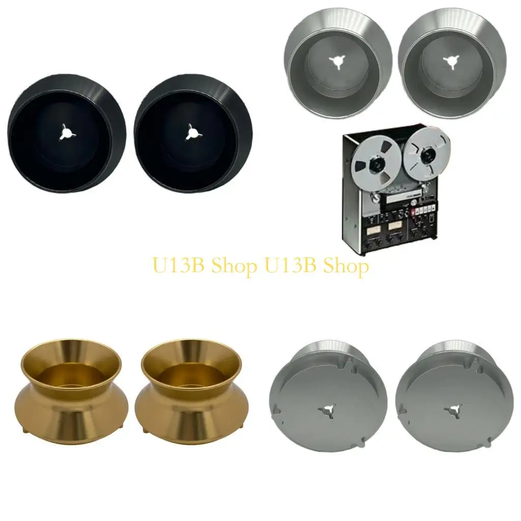 Abridor adaptador cubo NAB U13b para 10 polegadas (aproximadamente 25,4cm) gravadores fita bobina