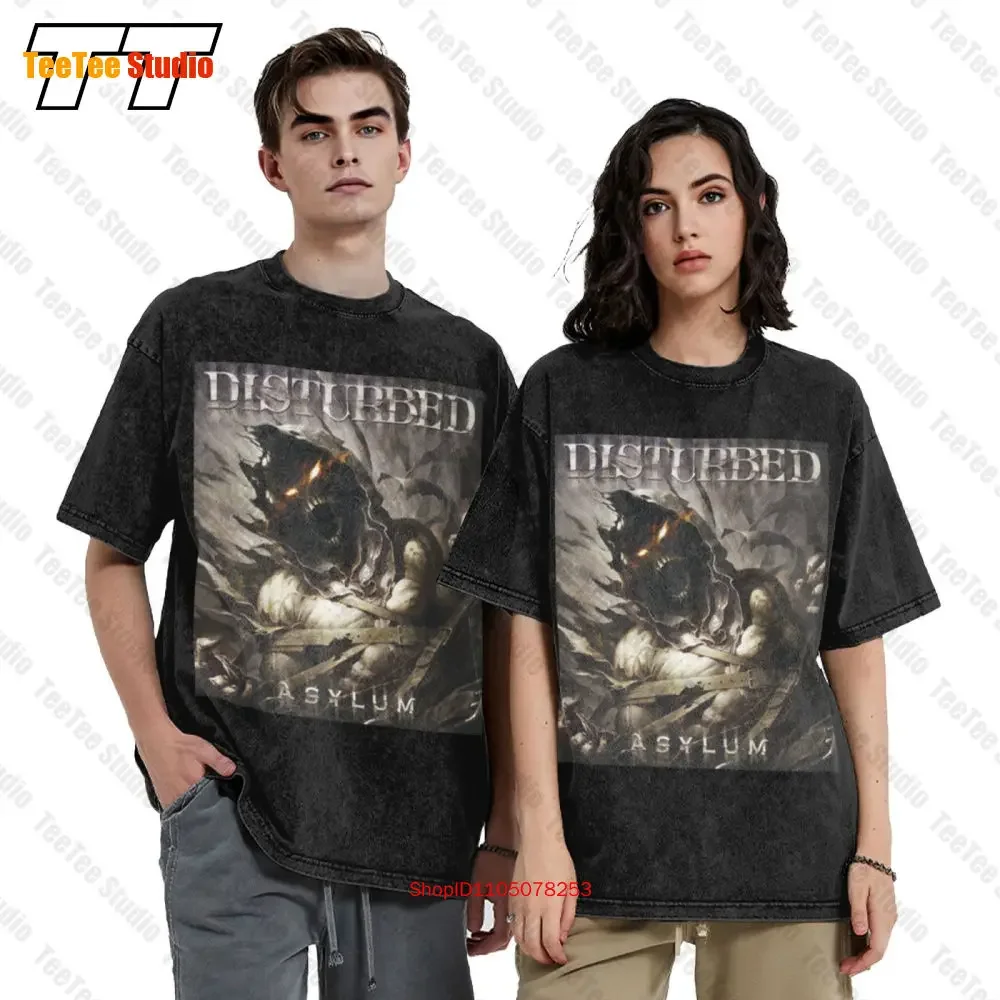 Disturbed Asylum Band Logo Vintage Oversized T-Shirt 5CYA